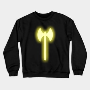 Spiritual Weapon (Yellow Greataxe) Crewneck Sweatshirt